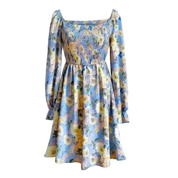 Nwt HL Affair floral coquette baby doll dress - Picture 2 of 2